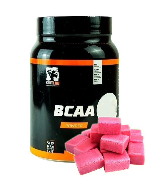 Аминокислота Kultlab BCAA 500 гр. Бабл - гам