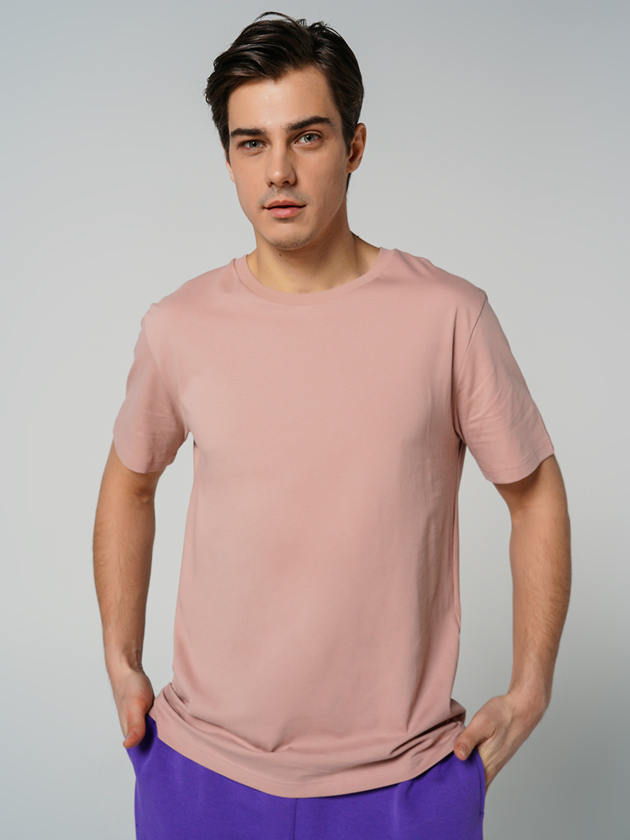 

Футболка мужская 80527 ТВОЕ розовая 2XL, 80527