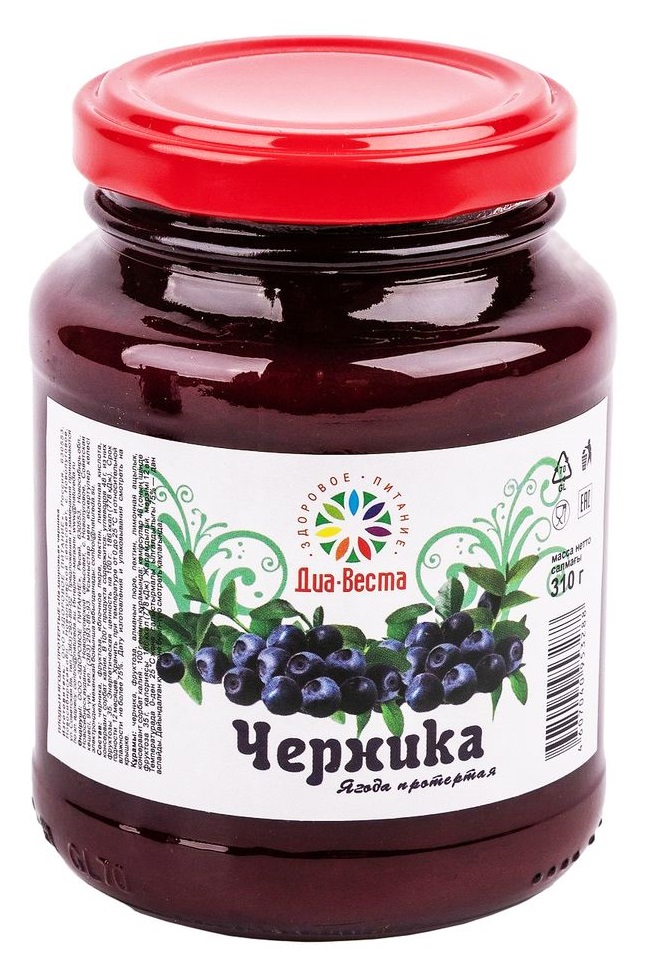 

Черника Диа-Веста протертая 310 г
