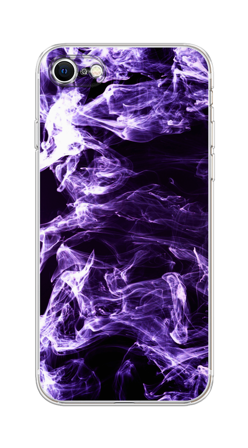 

Чехол на Apple iPhone 8 "Фиолетовый дым", Фиолетовый;белый;черный, 10850-3