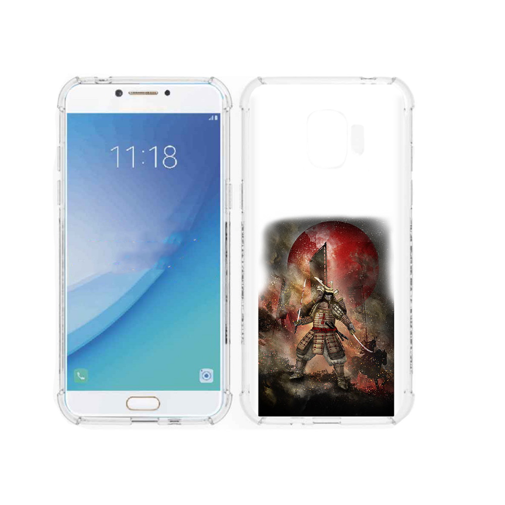 

Чехол MyPads Tocco для Samsung Galaxy J2 Pro (2018) китайскийвоин (PT226925.585.388), Прозрачный, Tocco