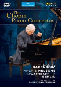 

CHOPIN, F.: Piano Concertos (Barenboim, Nelsons), 1 DVD