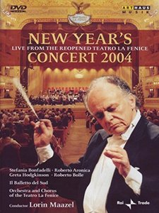 

NEW YEAR'S CONCERT 2004 FROM THE TEATRO LA FENICE, 1 DVD