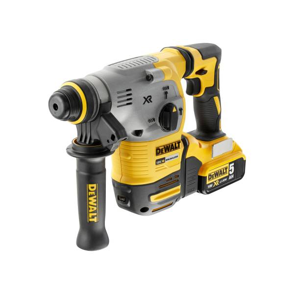 фото Аккумуляторный перфоратор dewalt, sds-plus, 18в/5ач, dch283p2-qw