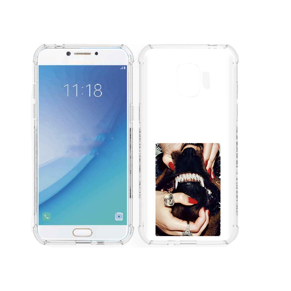 

Чехол MyPads Tocco для Samsung Galaxy J2 Pro (2018) маникюр (PT226925.585.457), Прозрачный, Tocco