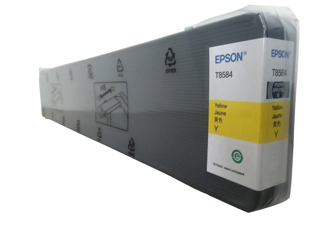 Картридж для струйного принтера Epson T8584 / C13T858400 (C13T858400) желтый, оригинальный