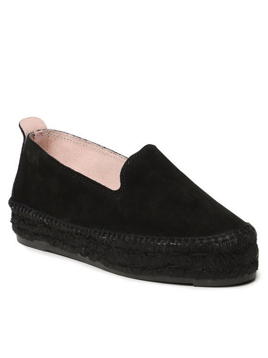 Эспадрильи женские Manebi Double Sole Espadrilles R 2.2 D0 черные 36 EU