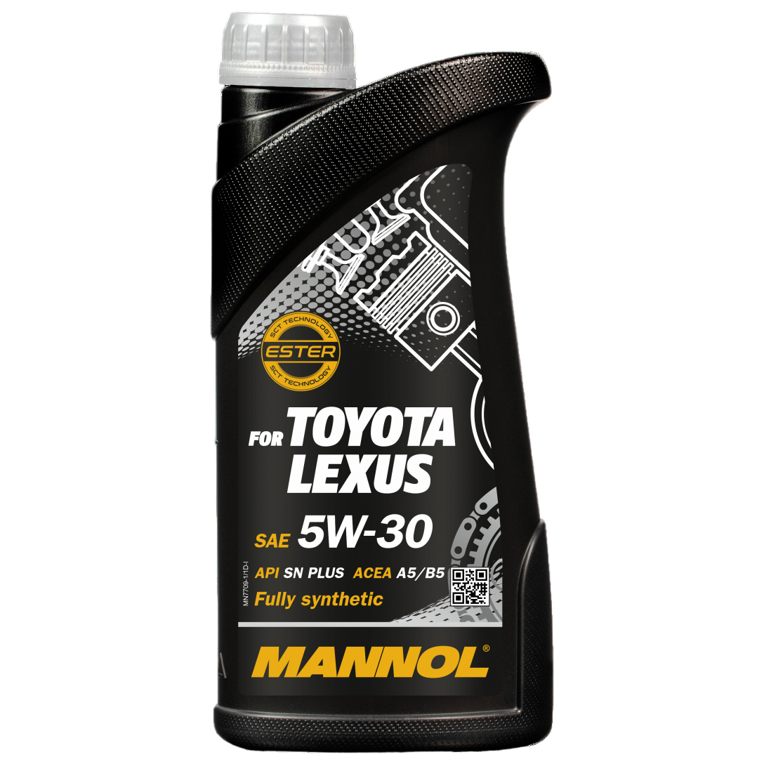 Моторное масло Mannol синтетическое for Toyota Lexus SN/CF,C2/C3,A5/B5 5W30 1л