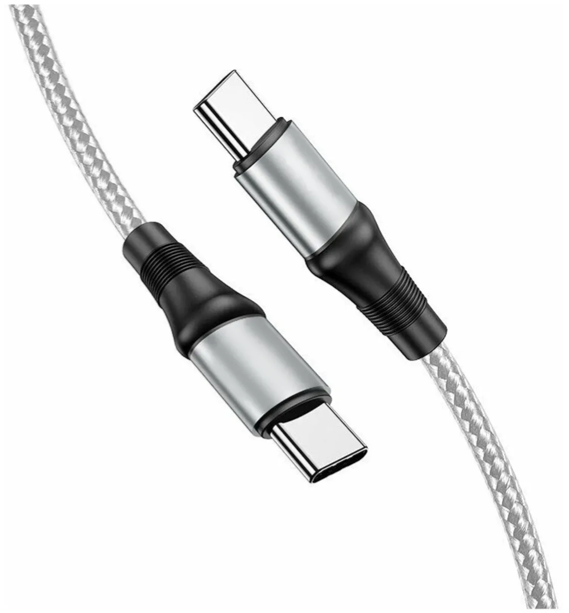 Кабель usb type-c - usb type-c Devicer Type-C Type-C 1 m 1 м белый