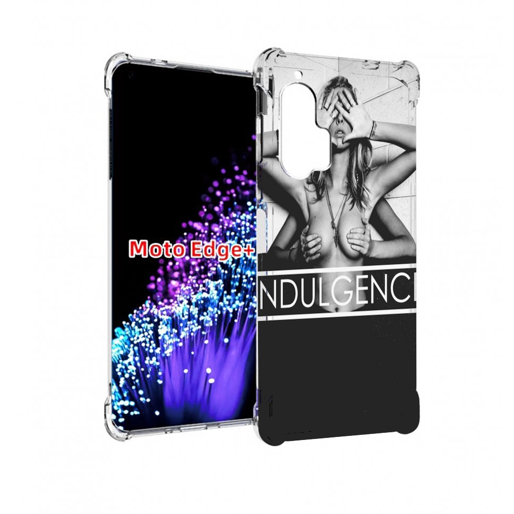 

Чехол MyPads Страсть для Motorola Edge+ Plus, Прозрачный, Tocco
