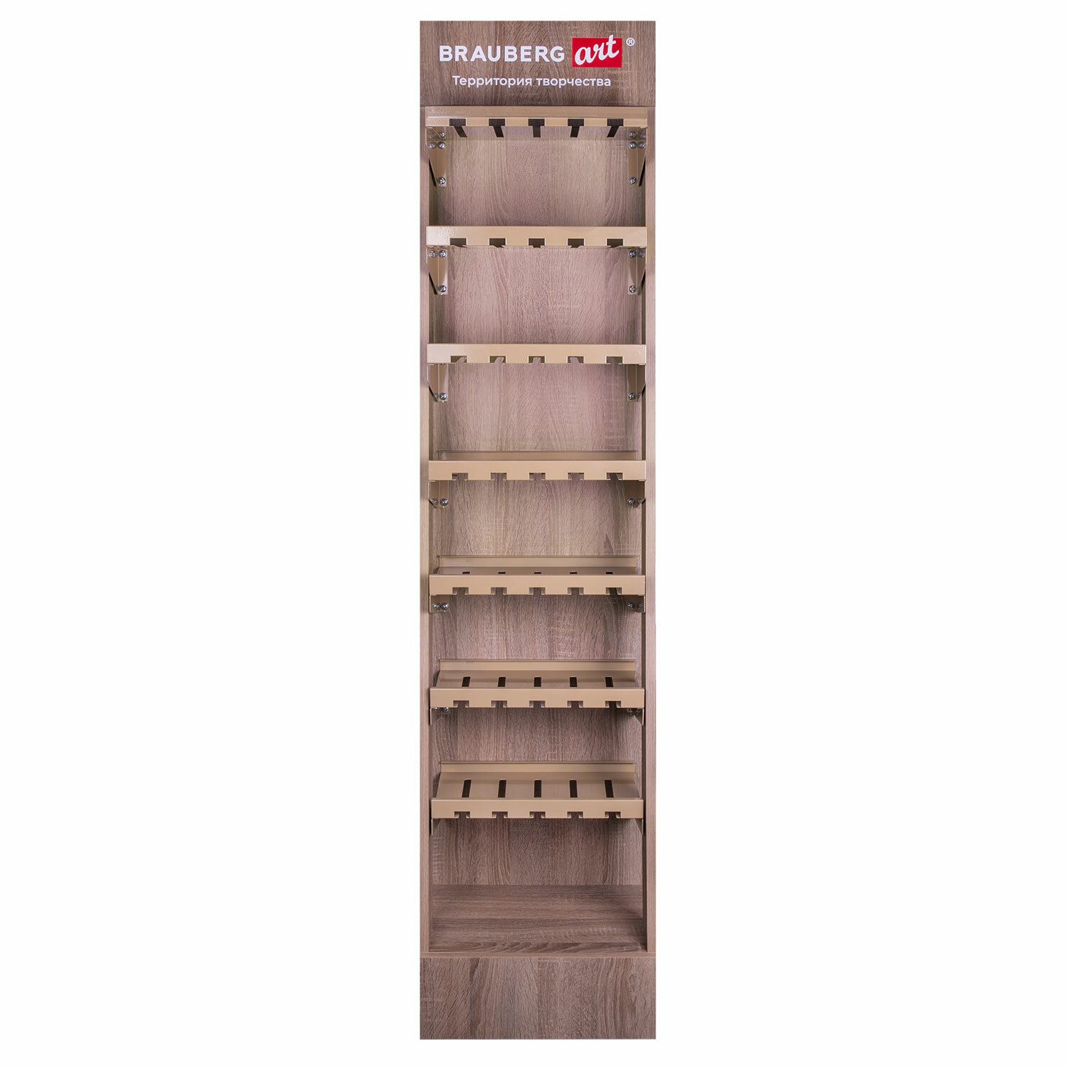 

Стойка под масляные краски напольная BRAUBERG ART, дерево, 178х40х30 см, 505915 (505915)