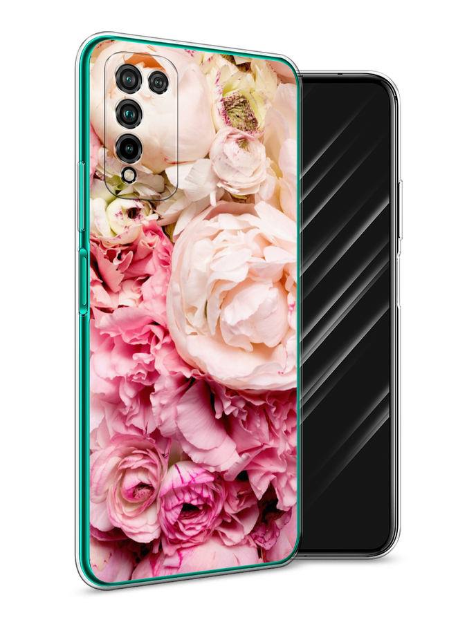 

Чехол Awog на Honor 10X Lite "Пионы яркие", Розовый, 6104650-8