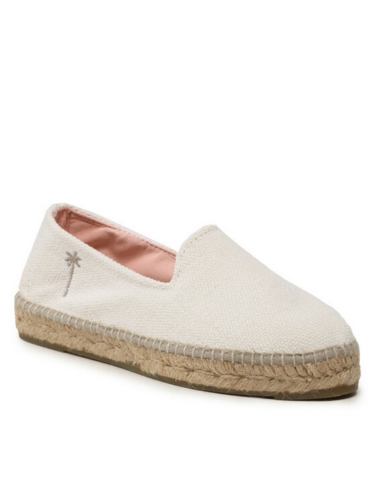 Эспадрильи женские Manebi Flat Espadrilles O 7.0 N0 бежевые 35 EU (доставка из-за рубежа)