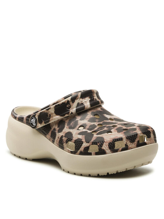 

Сабо Clsc Platform Animal Remix Clog W 207844 Crocs Коричневый 34,5 EU, Clsc Platform Animal Remix Clog W 207844