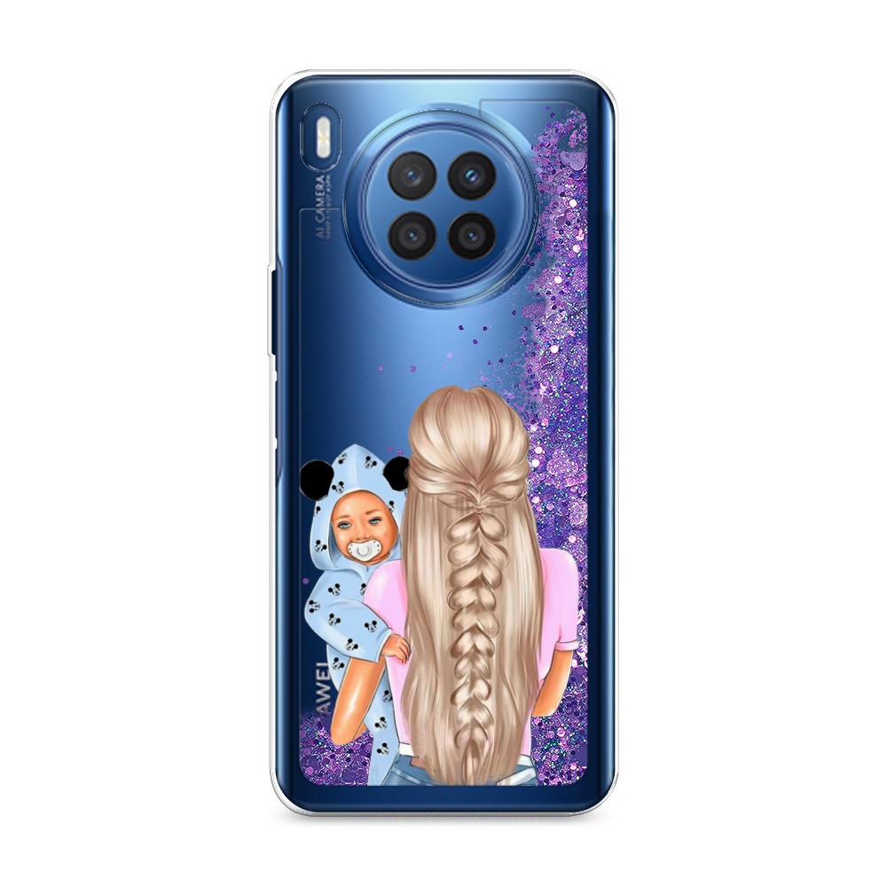 

Чехол Awog на Huawei Nova 8i/Honor 50 lite "Молодая мама", Разноцветный, 6106392-1