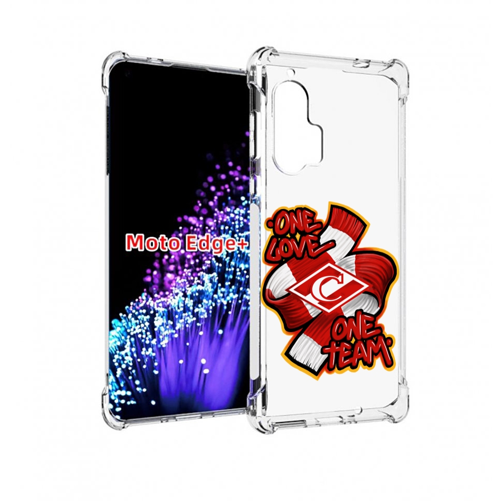 

Чехол MyPads ФК спарак 1 любовь для Motorola Edge+ Plus, Прозрачный, Tocco