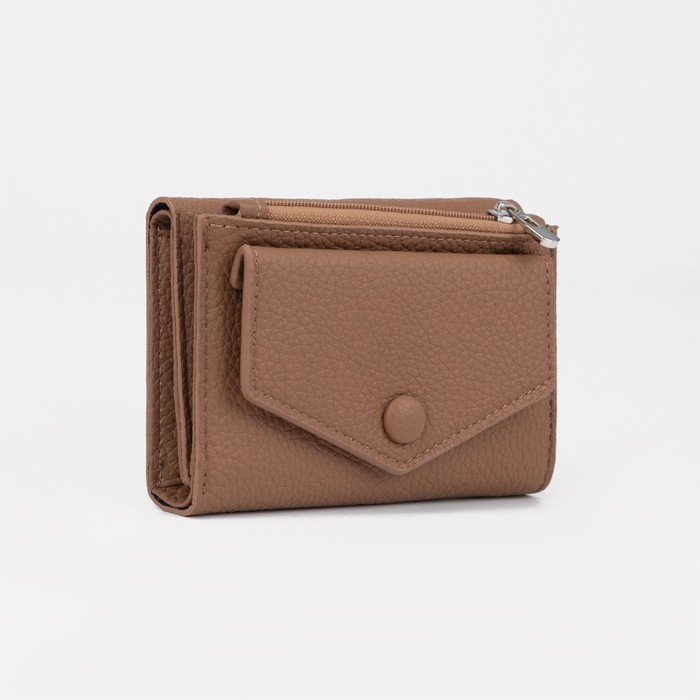 

Кошелек женский NoBrand 9344401, коричневый, 9344401
