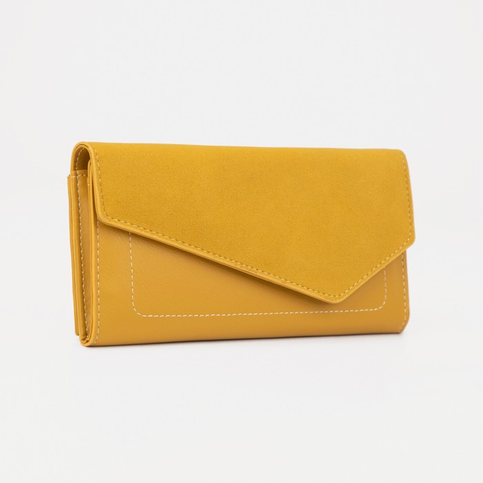 

Кошелек женский NoBrand 9278314, горчичный, Желтый, 9278314