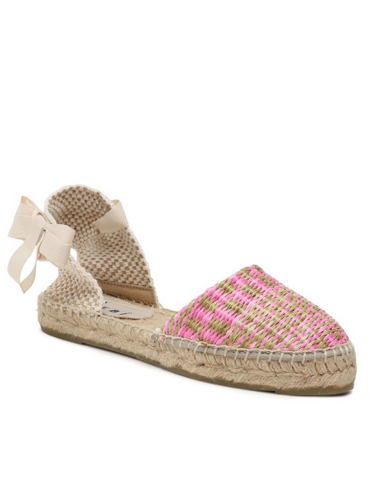 Эспадрильи женские Manebi Flat Valenciana Espadrilles G 6.9 P0 бежевые 39 EU бежевый