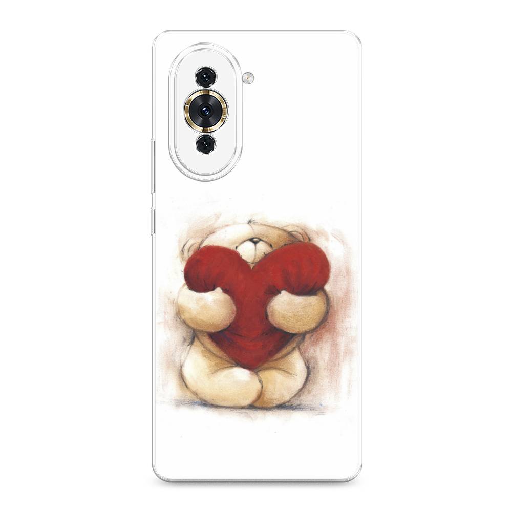 

Чехол Awog на Huawei Nova 10 "Мишка с сердцем 1", Разноцветный, 6108950-6
