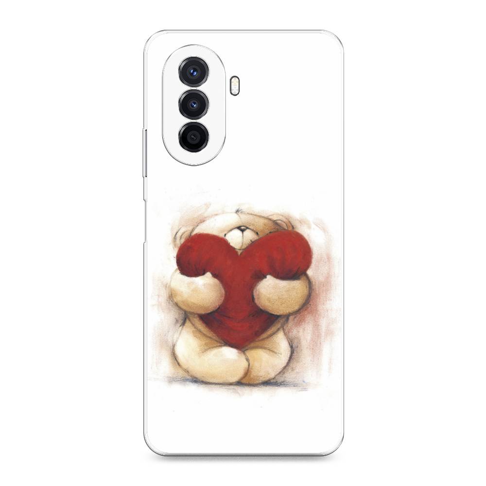 

Чехол Awog на Huawei Nova Y70 "Мишка с сердцем 1", Разноцветный, 6109150-6