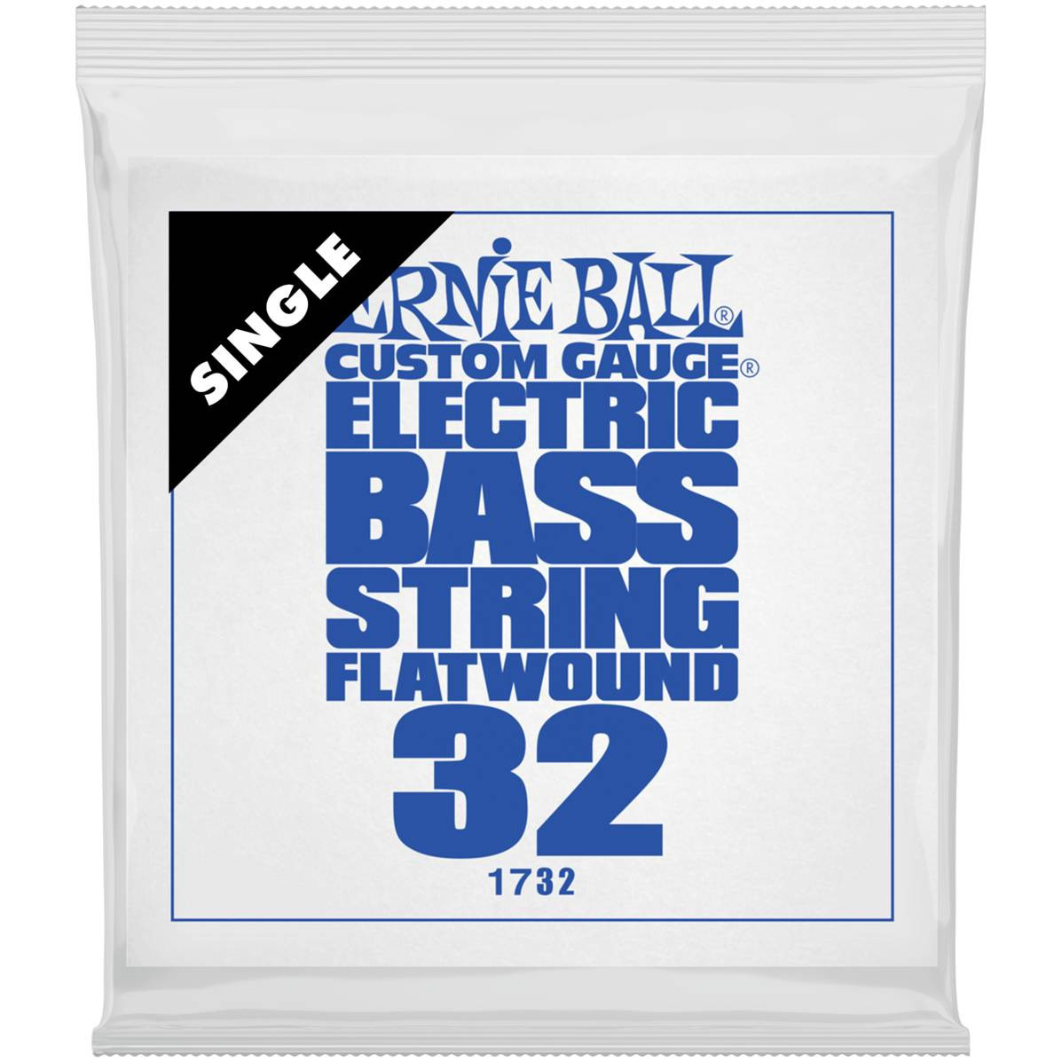

ERNIE BALL Струна одиночная для бас-гитары 1732 Flatwound .032 ERNIE BALL