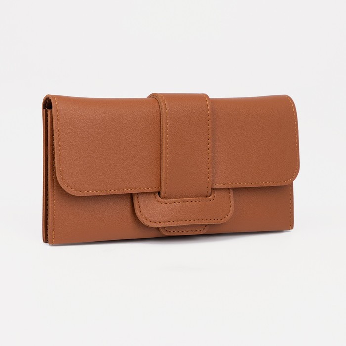 

Кошелек женский NoBrand 5373913, коричневый, 5373913
