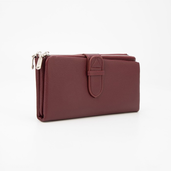 

Кошелек женский NoBrand 7608067, фиолетовый, 7608067