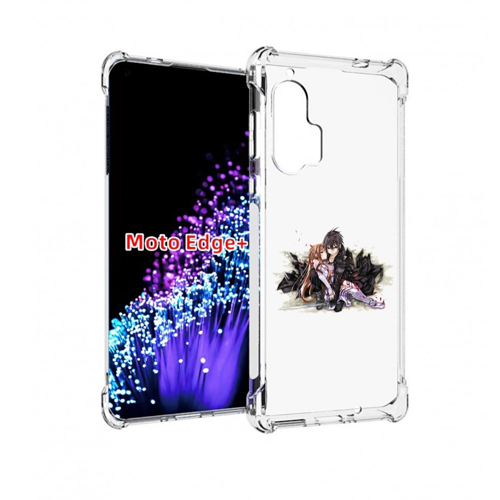 

Чехол MyPads аниме асуна для Motorola Edge+ Plus, Прозрачный, Tocco