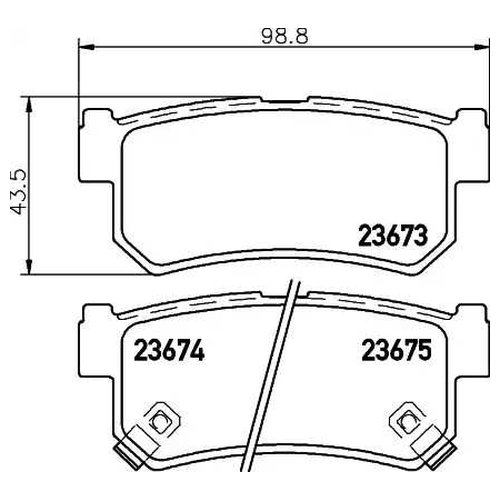 

Тормозные колодки HELLA PAGID/BEHR 8DB355027841