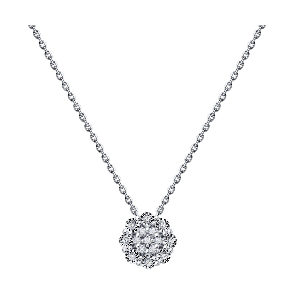 

Колье из белого золота 38-42 см Diamant 52-270-02059-1, бриллиант, 52-270-02059-1