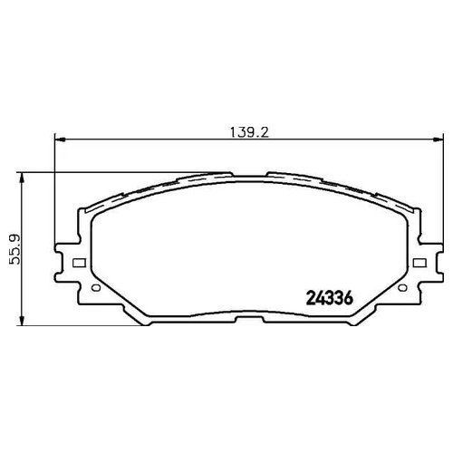 

Тормозные колодки HELLA PAGID/BEHR 8DB355028421