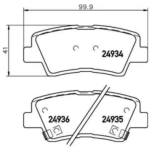 

Тормозные колодки HELLA PAGID/BEHR 8DB355028791