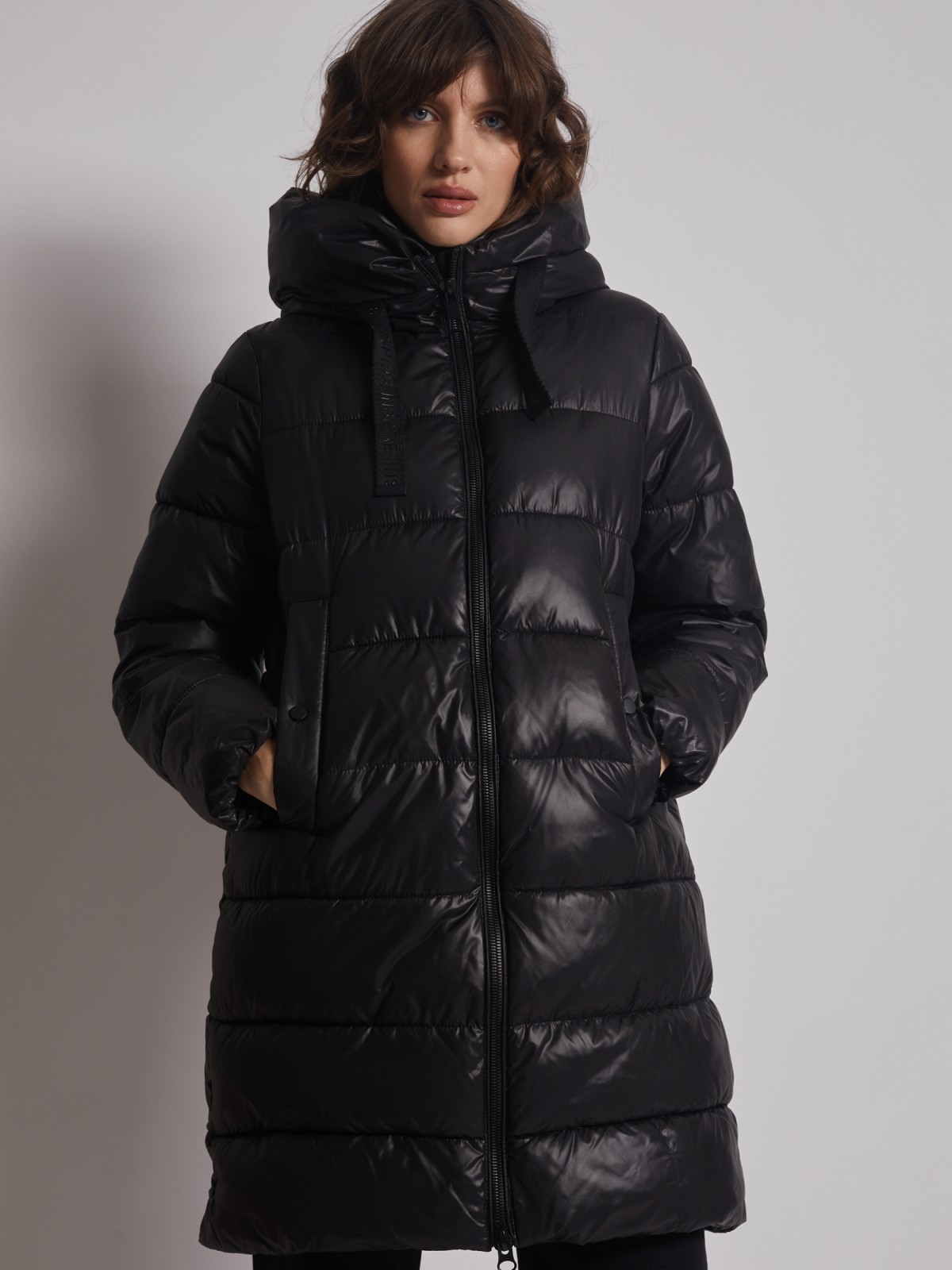 Пальто женское Zolla 022345212084 черное XS
