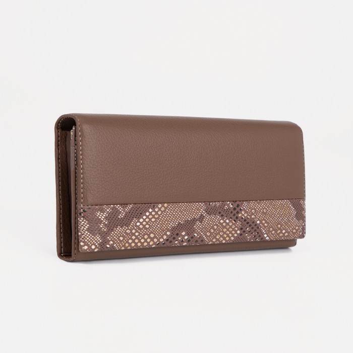 

Кошелек женский NoBrand 9278172, коричневый, 9278172