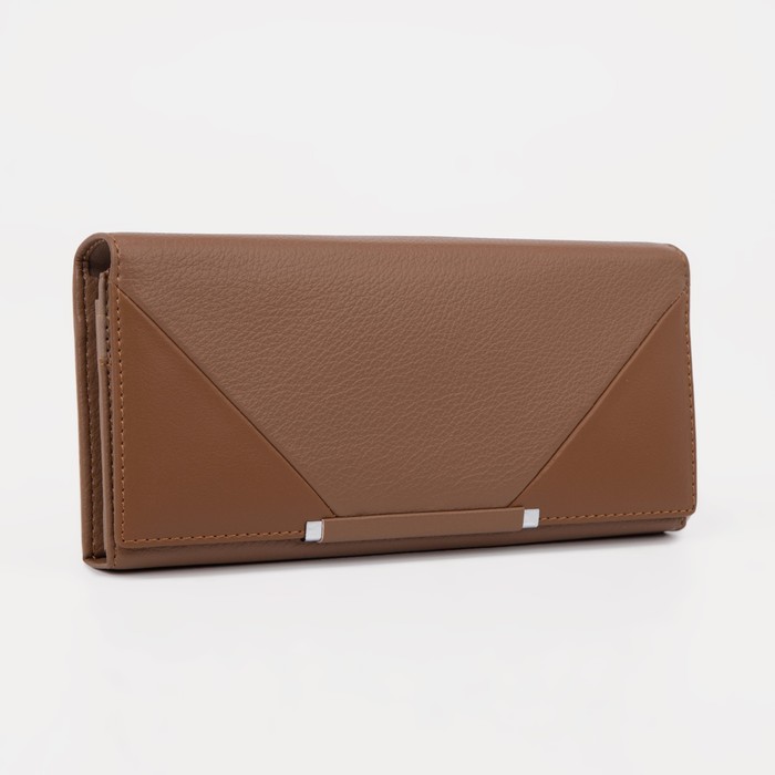 

Кошелек женский NoBrand 9278181, коричневый, 9278181