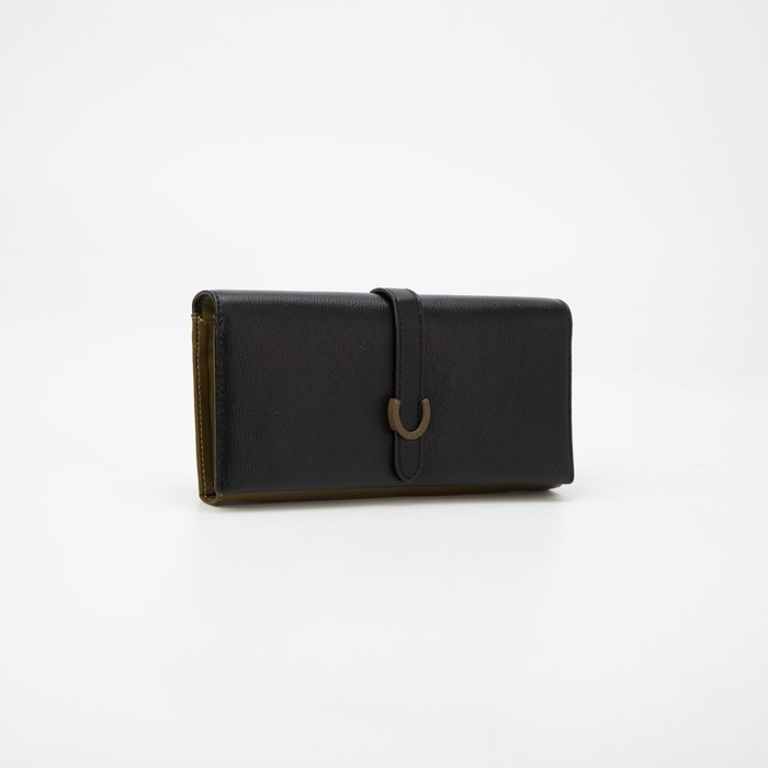 

Кошелек женский NoBrand 7522109, чёрный, Черный, 7522109