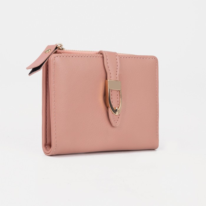 

Кошелек женский NoBrand 9344428, бежево-розовый, 9344428