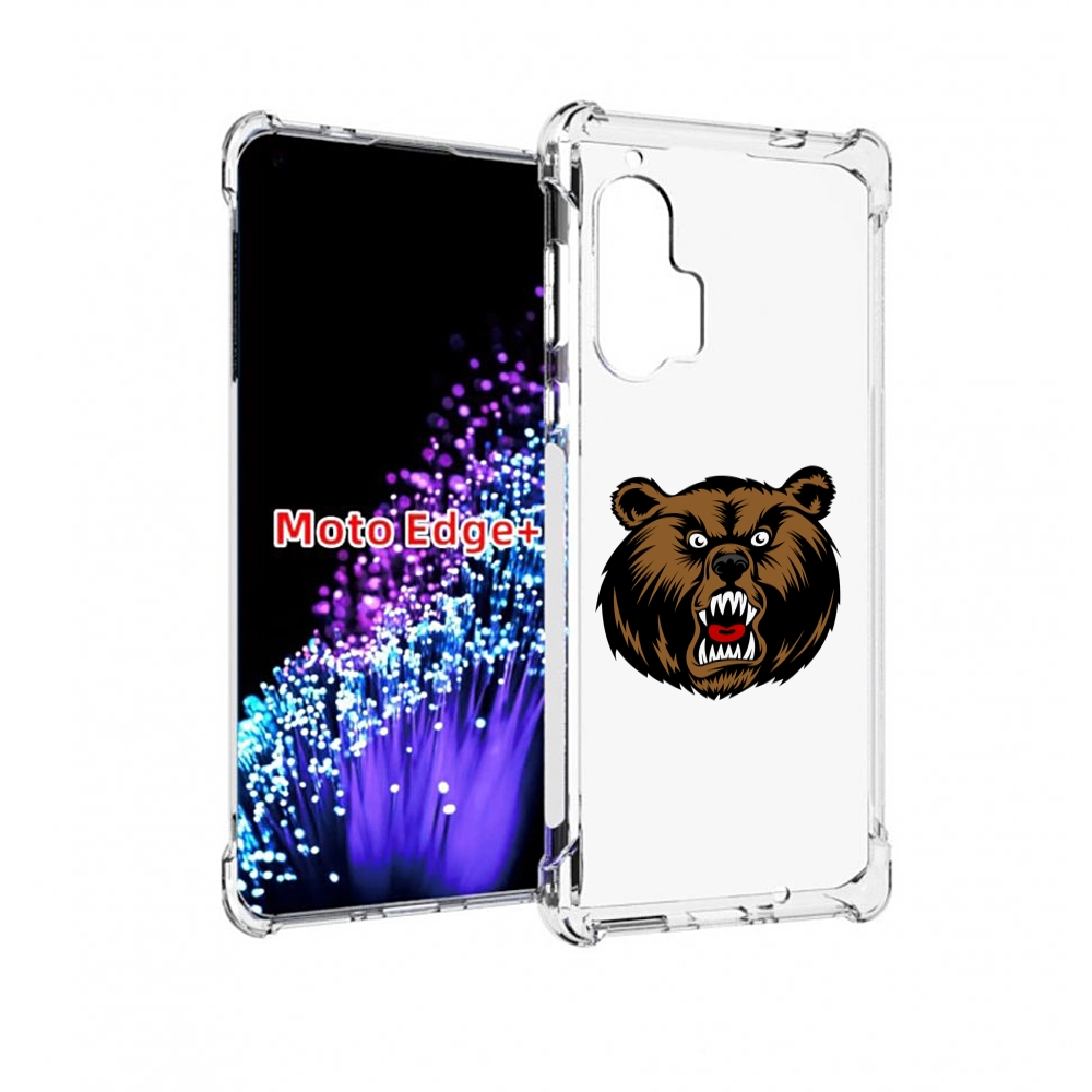 

Чехол MyPads бурый для Motorola Edge+ Plus, Прозрачный, Tocco