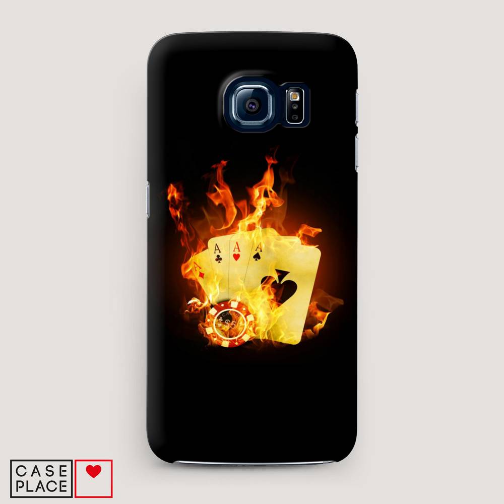 

Чехол Awog "Горящие карты" для Samsung Galaxy S6, 24320-7