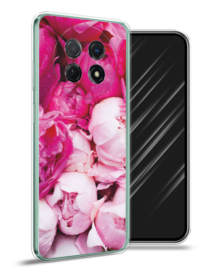 

Чехол Awog на Huawei Nova Y91 "Пионы розово-белые", Белый;розовый, 6121650-8