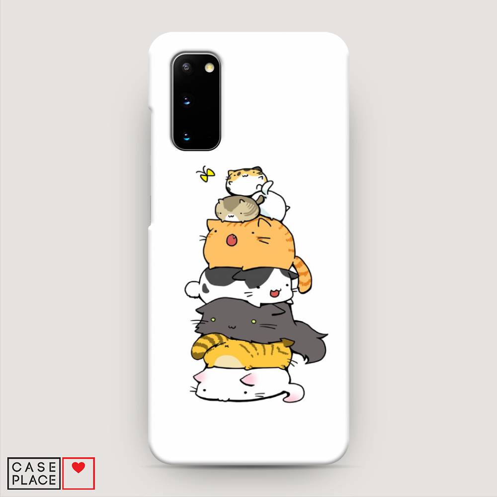 

Пластиковый чехол "Бутерброд из котиков" на Samsung Galaxy S20, 29220-7