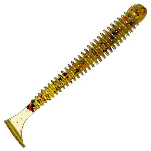 

Приманка Crazy Fish Vibro Worm 2 3-50-68-6 5см. 8шт., Коричневый, Vibro Worm 2