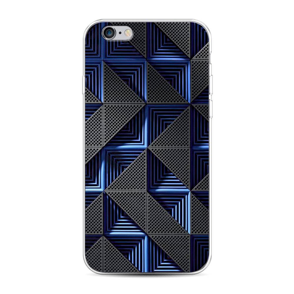 

Чехол на Apple iPhone 6 "IBM", Серый;синий, 0104S50-3