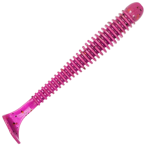 

Приманка Crazy Fish Vibro Worm 3.4 12-85-12-6 8.5см. 5шт., Розовый, Vibro Worm 3.4