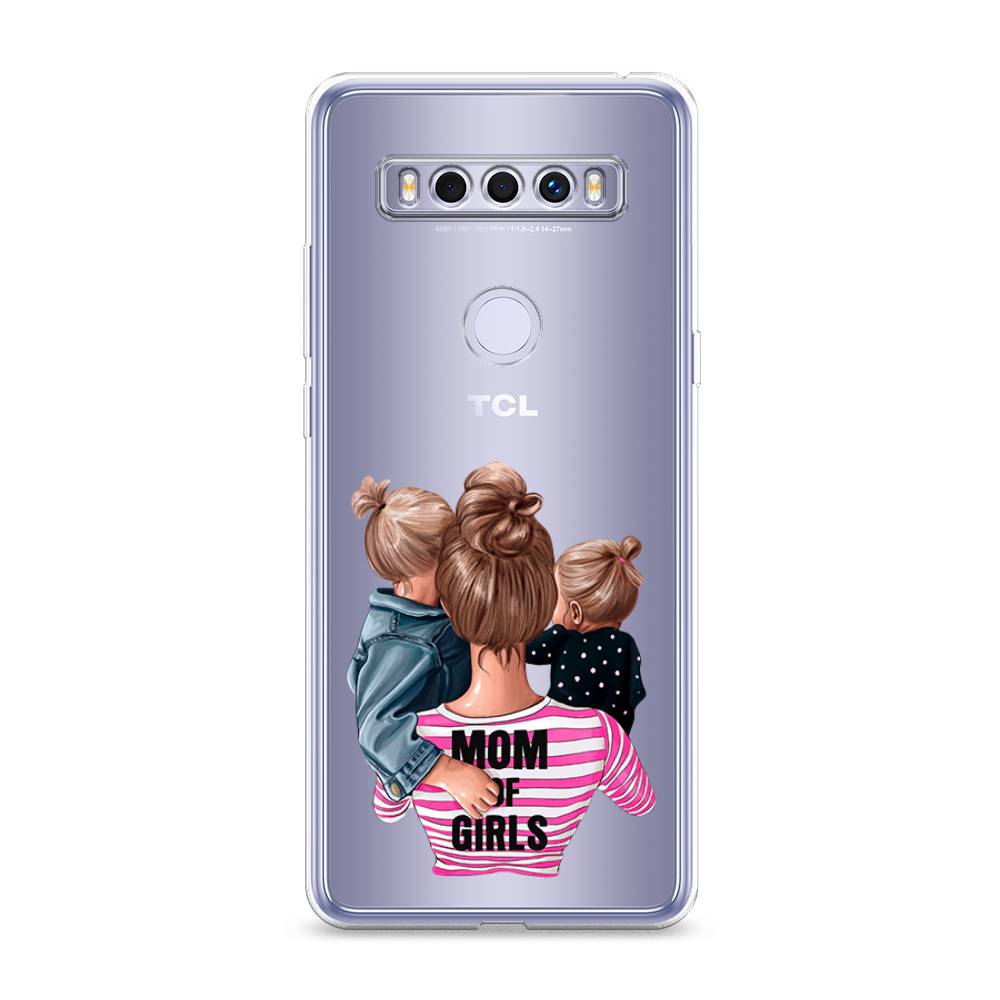 

Чехол Awog на TCL 10 SE "Mom of Girls", Разноцветный, 290150-6