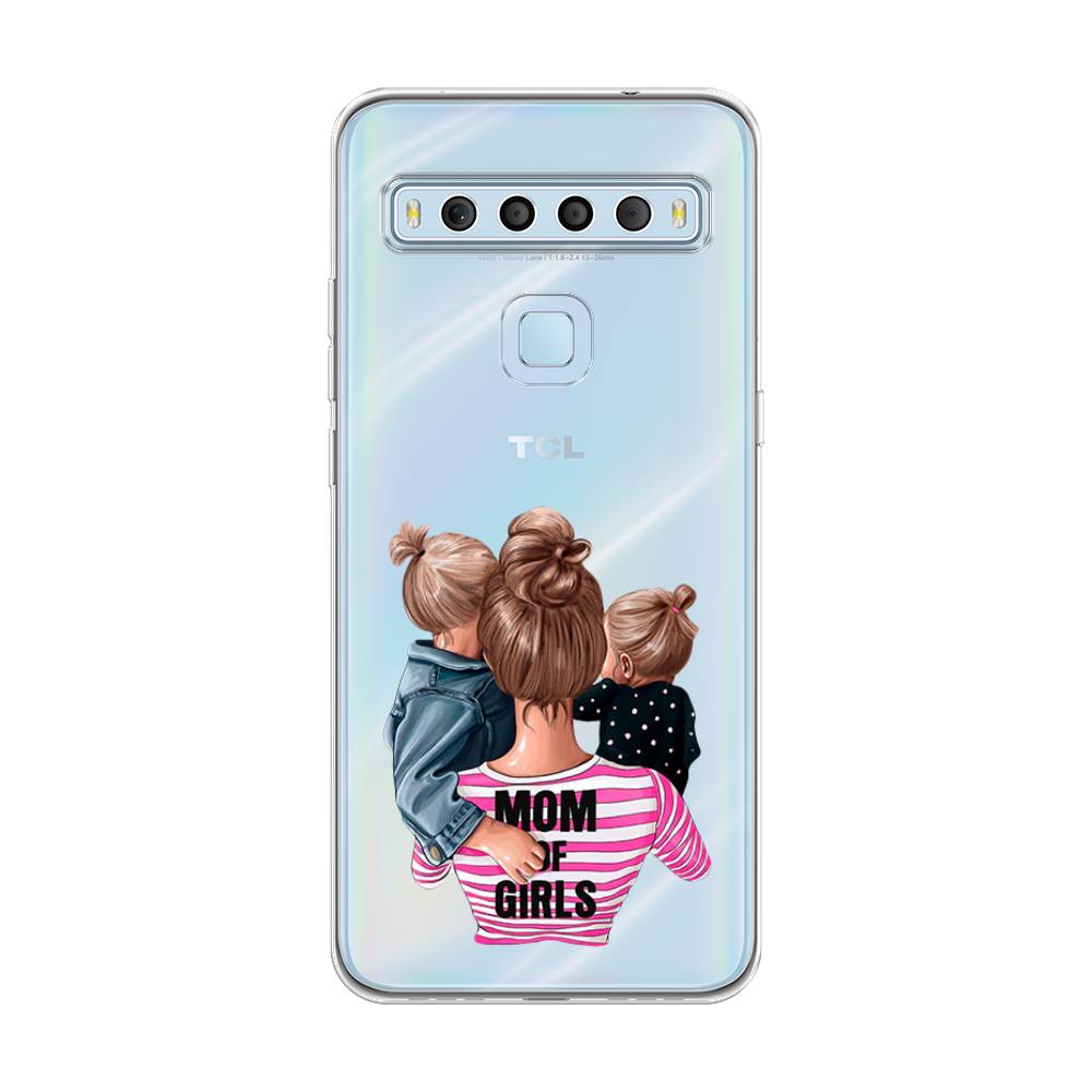 

Чехол Awog на TCL 10L "Mom of Girls", Разноцветный, 290250-6