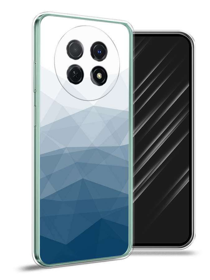 

Чехол Awog на Huawei Nova Y91 "Абстракция небо", Синий;голубой;белый, 6121650-3