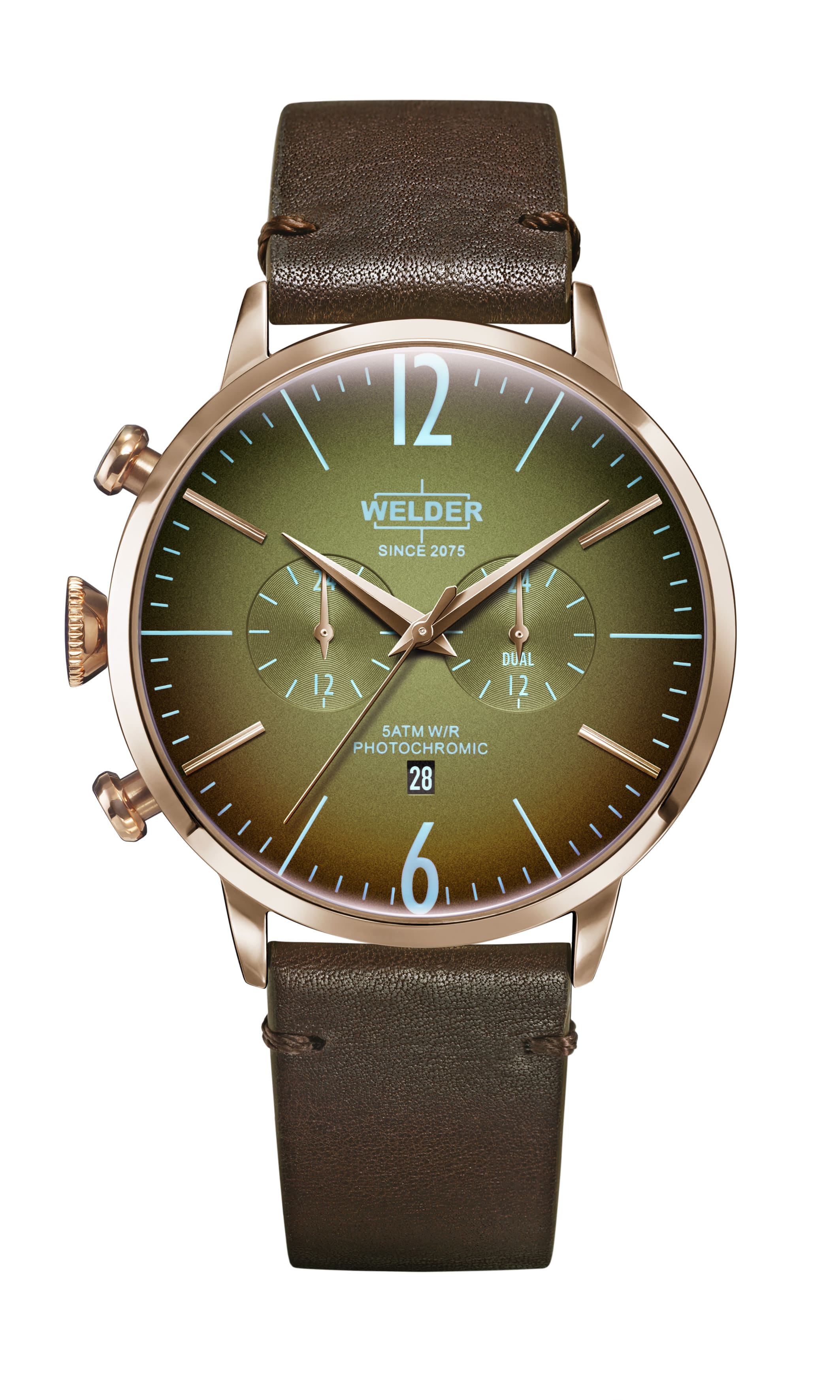 Наручные часы мужской Welder WWRC314 коричневые