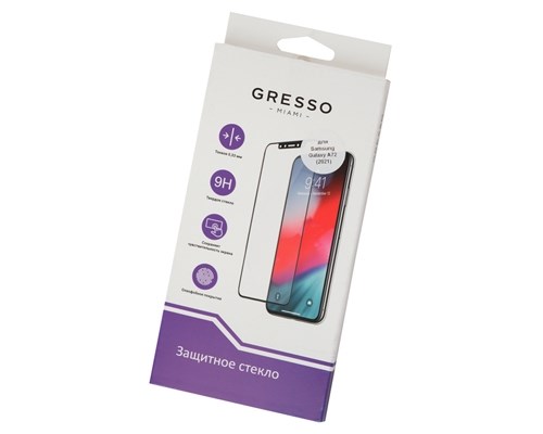 

Стекло защитное Gresso Full Screen Black Frame для Samsung Galaxy A72, Full Screen Black Frame для Samsung Galaxy A72